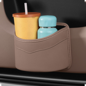 YECAI Auto-Türseitenorganizer Leder-Aufbewahrungsbox für Mittelkonsole Rücksitz Handy-Getränkehalter Zubehör Universal - Product Image 2
