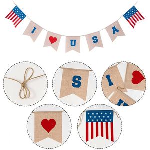 Banderines Personalizados de Poliéster con Cordones para Colgar, con la Bandera Nacional de Puerto Rico, Impresión en Serigrafía - Product Image 4