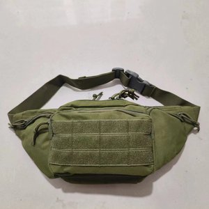 Marsupio Tattico Mimetico Resistente per Esterni, Borsa Impermeabile MOLLE con Cerniera in Nylon per Escursionismo in Montagna e Caccia - Product Image 6