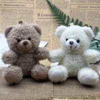 Mignon ours en peluche de 11 cm, petite taille, super doux, petit ours en peluche, mini ours en peluche en vrac, jouets en peluche
