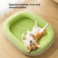 Lit pour chien imperméable et résistant aux déchirures, épaissi pour toutes les saisons, lavable, lit d'été pour animaux de compagnie de petite et moyenne taille, chiens et chats