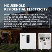 Système de stockage d'énergie solaire mobile tout-en-un Teze 3 phases AC 380V 51.2V 32kWh/30kWh avec onduleur intégré 12kW et batterie 600Ah 628Ah