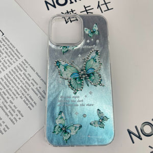 Vente en gros papillon <span class=keywords><strong>PC</strong></span> Phone Case pour iPhone 15/16 - Rhinestone Decor, <span class=keywords><strong>grand</strong></span> appareil photo découpé, prix usine, <span class=keywords><strong>pas</strong></span> <span class=keywords><strong>cher</strong></span>, style dames - Product Image 3
