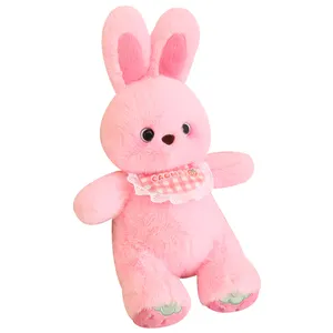 New Design Cute Strawberry Bunny Plush Toy Stuffed Animal Toy