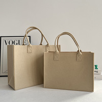 Sac fourre-tout en feutre PLA, souvenir tridimensionnel, multicolore, personnalisable avec logo, sac à main à fermeture ouverte 40x30x15 & 33x25x12