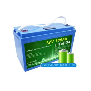 딥 사이클 하이 퀄리티 무역 리튬 배터리 리튬 12v 볼트 100ah Lifepo4 리튬 배터리 전지 제품