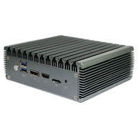 Routeur pare-feu Mikrotik PfSense sans ventilateur SHINEMAN, Intel Celeron J4125 Quad Core, 4 ports LAN 2,5 Go RJ45, SIM, sécurité réseau, RouterOS 7