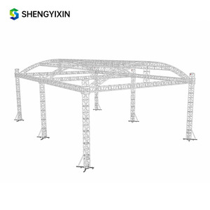 Nhiệm vụ nặng nề nhôm ngoài trời và trong nhà giàn hiển thị đứng toàn cầu DJ ánh sáng vòng ánh sáng sân khấu Giàn - Product Image 2