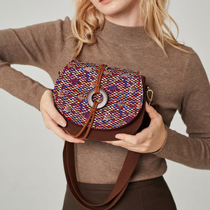 2025 mô hình cổ điển phong cách Jacquard dệt kim của phụ nữ mini Vai Túi-sang trọng buổi tối mặc Túi - Product Image 2