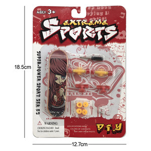 Juguete barato portátil DIY ruedas desmontables diapasón de plástico patineta camiones dedo <span class=keywords><strong>patinetas</strong></span> - Product Image 5