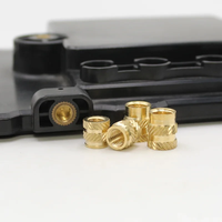 Hot Small MOQ Customized Steel Straight Knurled Threaded Inserts Press Fit Inserts for Soft Metals