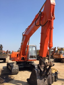 Excavatrice Hitachi ZX200 pour la construction et la démolition, excavatrice sur chenilles à bras long de 20 tonnes ZX200-5G avec brise-roche hydraulique - Product Image 3