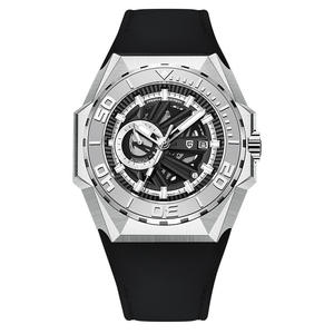 Montre mécanique pour homme Pagani Design PD-YS007 en acier inoxydable automatique avec date, étanche à 100 m - Product Image 5
