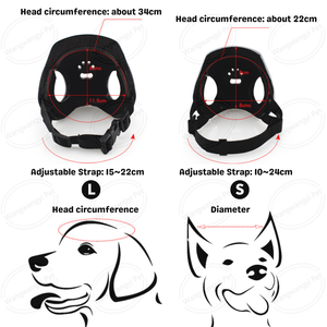 Cappello di sicurezza <span class=keywords><strong>per</strong></span> animali domestici regolabile <span class=keywords><strong>casco</strong></span> protettivo <span class=keywords><strong>per</strong></span> <span class=keywords><strong>cani</strong></span> e gatti con fori <span class=keywords><strong>per</strong></span> le orecchie - Product Image 3