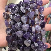 Hui piedra Natural forma de corazón cuentas facetadas 15*15mm lapislázuli cuentas de piedra para la fabricación de joyas
