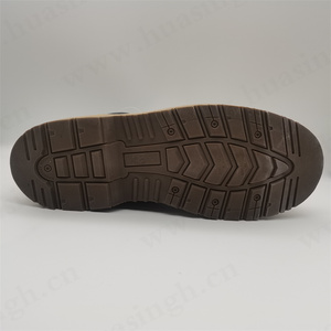 LXG sepatu kerja sol luar karet EVA + anti lembab sepatu keselamatan atas kulit suede kualitas bagus dengan HSB250 ujung baja