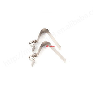 Oem Industrieel Gebruik Veer Roestvrijstalen Knoopvergrendelingsklemmen Voor Het Vasthouden Van De Veerklem Voor Het Vasthouden Van De Veer - Product Image 5