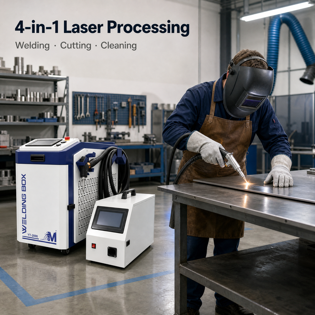 Laser Welding Machine Handheld Fiber Laser Welder Portable Welding Equipment for Stainless Steel Aluminum 1500w 2000w 3000w