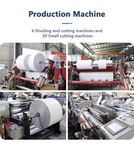 Tùy chỉnh cho đến khi cuộn giấy POS 48g 55g 70g giá rẻ 57*40mm 80*80mm một lớp giấy nhiệt CuộN - Product Image 5