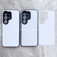 Coques de téléphone vierges 2D pour sublimation en gros, coques de téléphone portables durables noires pour Itel S26 Ultra