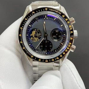 นาฬิกาหรูรุ่นล่าสุด ดีไซน์นักดำน้ำ ตัวเรือนสแตนเลสสตีล กลไก ETA กันน้ำได้ รุ่นลิมิเต็ดอิดิชั่นพร้อมหน้าปัดแบบพอยน์เตอร์ - Product Image 1