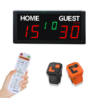 Tableau de score numérique LED GANXIN avec batterie intégrée et règles de notation du tennis, compteur de points pour les jeux de padel, en vente
