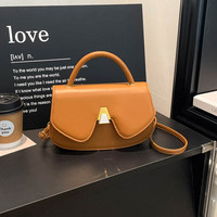 Sac à main tendance BCMS 15, sac à bandoulière texturé, sac fourre-tout grande capacité, sacs bandoulière pour femmes, sacs minimalistes en PU uni, couleur unie