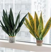 Feuilles de plantes vertes style Ins, feuilles réalistes au toucher, bouquets de feuilles d'orchidée en PVC pour la décoration de la maison et de mariage