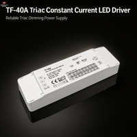 Driver LED à courant constant et gradation Triac 40W 300-1050mA TF-40A