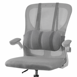 Cross-border Lumbar Support Office Ergonomic Memory Foam Waist <b>Cushion</b> Adjustable Comfortable <b>Back</b> Care Customizable for Long - Product Image 6