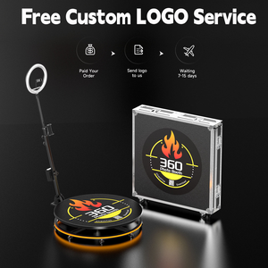 Cabina de Fotos 360 para Fiestas con Luz de Tira RGB, Cabina de Video Automática con Cámara 360 y Control Remoto por Aplicación para 4 Personas (26.8'') - Product Image 4