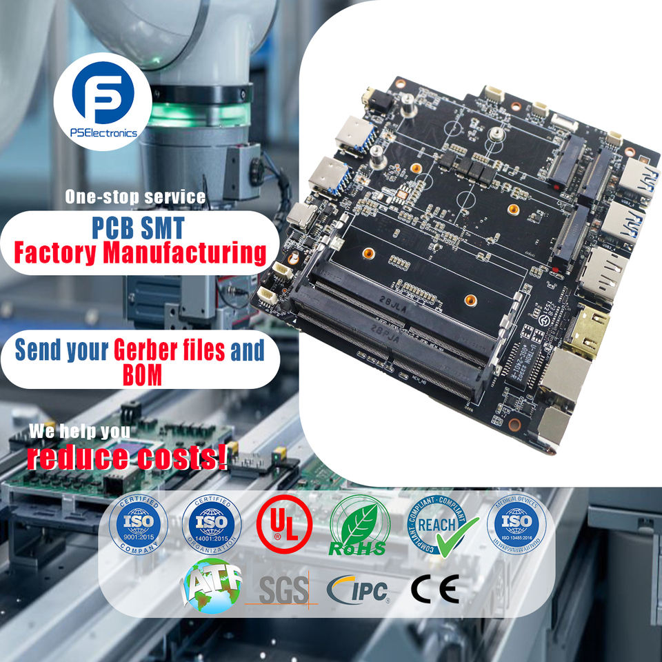 Module Control PCBA Circuit Board for Solar Power System Inverter DC 12V AC 220V PCB PCBA International Certification Standards