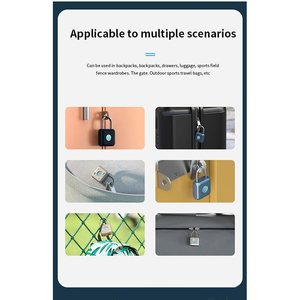 Seguridad buena calidad huella digital o teclado Venta caliente precio razonable candado inteligente - Product Image 6