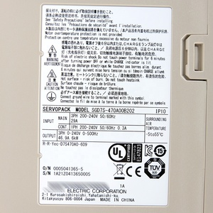 Solución de Control de Movimiento Avanzado Sigma-7 SGD7S-470A00B202 para Automatización Industrial SGD7S-550A00B202 - Product Image 3
