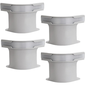 4 pièces de clips de fixation invisibles pour draps, moulage par injection, antidérapants, support de couette simple, pièces en plastique personnalisées BLH BLH1 - Product Image 1