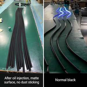 Tube néon flexible en silicone noir RGB <span class=keywords><strong>LED</strong></span> 360 Full Black 360 <span class=keywords><strong>Neon</strong></span> Tube RGB Flex 5m Tube néon flexible noir - Product Image 3