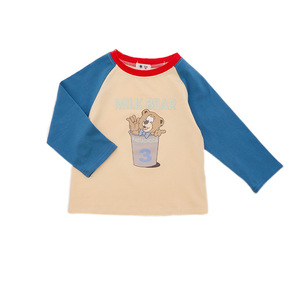 เสื้อเด็กสำหรับฤดูใบไม้ร่วง เสื้อยืดแขนยาวลายการ์ตูนสำหรับเด็กผู้ชาย แบบคัลเลอร์บล็อก สไตล์เกาหลี เสื้อผ้าฝ้ายสำหรับเด็กผู้หญิงสำหรับฤดูใบไม้ผลิ - Product Image 5