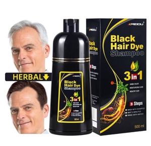 แชมพูสมุนไพรสำหรับใช้ในบ้าน ใช้ง่าย ช่วยลดปัญหาผมหงอก - Product Image 1