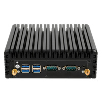 Nueva Fabricación de China al por mayor de alta calidad sin ventilador pequeño Industrial Mini PC caso Intel WindowsminiPC