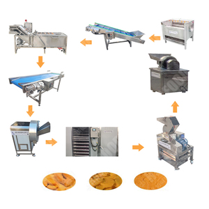 Impianto industriale automatico per la lavorazione di frutta e verdura in polvere di zenzero linea di produzione per la lavorazione delle spezie - Product Image 1