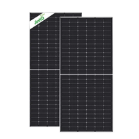 Panel Solar Bifacial Jinko Tiger3 615W de Celdas Divididas Tipo N PERC, Silicio Monocristalino para Modelo de Doble Vidrio, 23.18% de Eficiencia