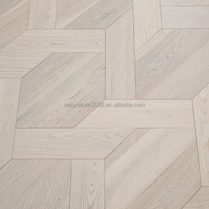 OEM màu chải thiết kế sàn gỗ sồi sang trọng Multilayer sàn gỗ sàn gỗ sen lá thiết kế gỗ sồi trắng sàn gỗ - Product Image 5
