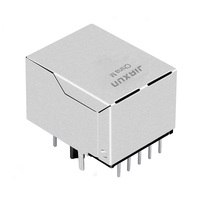 A70-112-331N126 Connecteur femelle Gigabit Ethernet RJ45 100/1000Base-T PoE+ à port unique avec prise magnétique 14P8C et LED