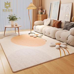 Shengrun Wabi-Sabi Style léger luxe Imitation cachemire tapis 3.0kg lavable en Machine pour salon chambre couverture Douyin - Product Image 6