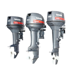Moteur hors-bord 2 temps 9,9 CV E9.9DMH avec commande par timon pour bateau rapide - Offre Spéciale - Product Image 1