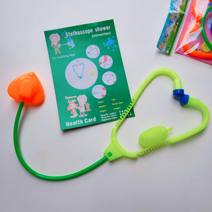 L'enfant fait semblant et joue au <span class=keywords><strong>docteur</strong></span> jouet, kit de jouet de <span class=keywords><strong>docteur</strong></span> médical en plastique pour faire semblant - Product Image 4