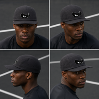 Gorra de Béisbol Deportiva Clásica con Logotipo de Panda Shield, de Algodón Lavado, Suave, Sin Estructura, de Perfil Bajo, con Correa Ajustable, para Uso Diario Informal