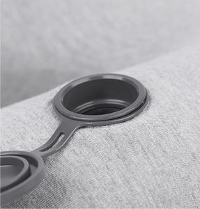 Travelsky-almohada en forma de U con logotipo personalizado, cojín de cuello inflable de aire para viaje, amigable con el medio ambiente - Product Image 5