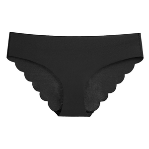 Slip Donna in Nylon Satinato Nude Effetto Ghiaccio Senza Cuciture, Prezzo di Fabbrica, con Balze <span class=keywords><strong>Invisibili</strong></span> Ondulate, Slip Monopezzo in Maglia Solida - Product Image 1