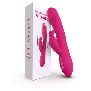 Groothandel 10 Snelheden Trillingen Volwassen Meisje Vibrerende Siliconen Seksspeeltjes Poppen Vrouw Konijn Vibrator Voor Xxx Vidoes - Product Image 2